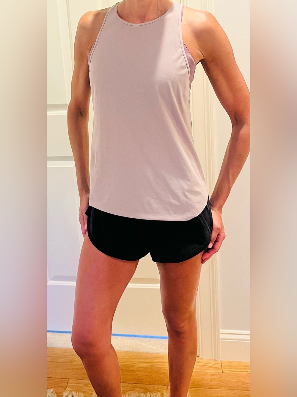 Lululemon Pale Lavender/Blush Racerback Tank Women’s 6